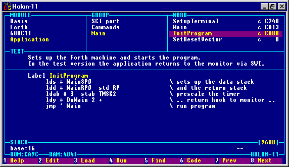 the cold start code (9473 Byte)